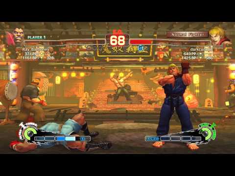 Ultra Street Fighter IV battle: Balrog vs Ken