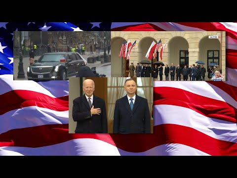 Joe Biden i Andrzej Duda. Polska oficjalnie wita prezydenta USA