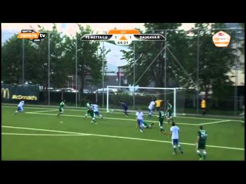 Video no spēles ar FS Metta/LU 2:1