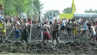 preview picture of video 'Elburn Days 2012 Mud Volleyball'
