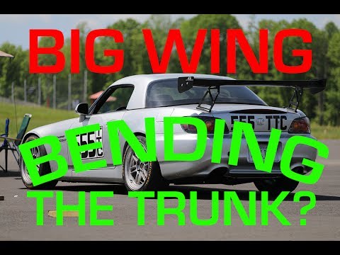 S2000 CR Trunk Stopper / Wing Reinforcement Installation