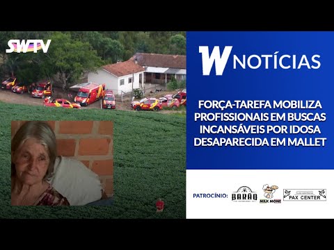 Força-tarefa mobiliza profissionais em buscas incansáveis por idosa desaparecida em Mallet