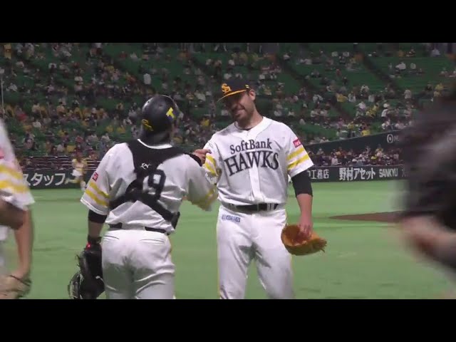 【7回表】ホークス・ムーア 7回を8奪三振3失点の好投‼ 2020/10/16 H-E