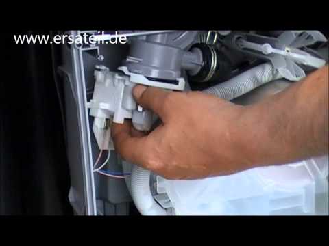 Geschirrspüler Pumpe ausbauen anleitung