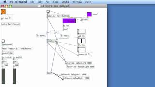 PURE DATA: 33 Reverb and Delay