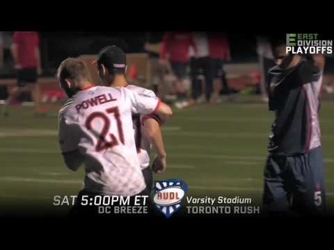 DC Breeze at Toronto Rush — East Playoff Promo