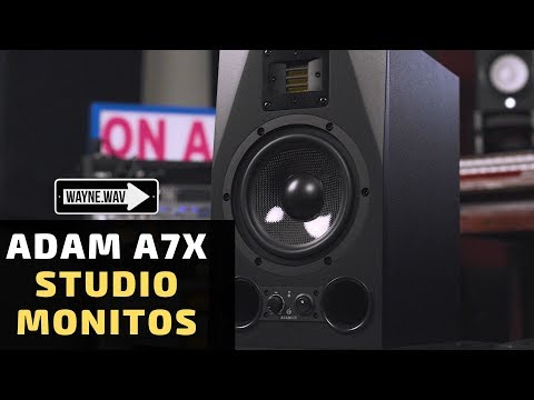 The Best Studio Monitors?? Adam A7X Unboxing