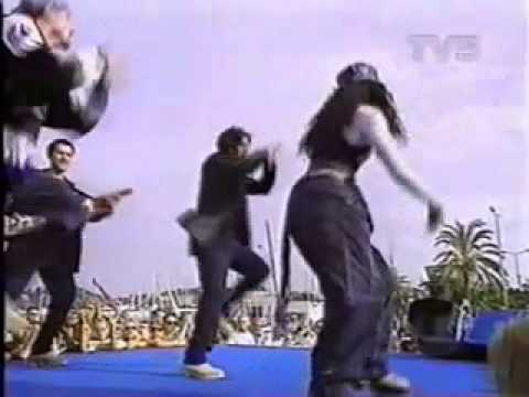 Double You feat Sandy   Dancing With An Angel Live 40°240p H 264 AAC