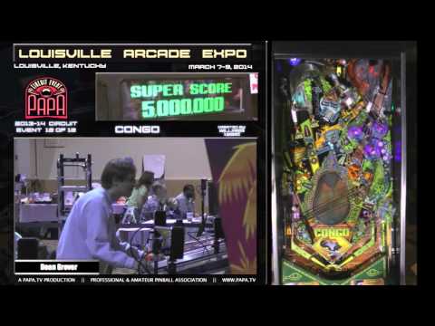 Louisville Arcade Expo 2014 Pinball Tournament