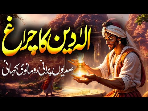 Aladin Ka Chiragh | Aladdin And The Magic Lamp | Urdu Hindi Stories
