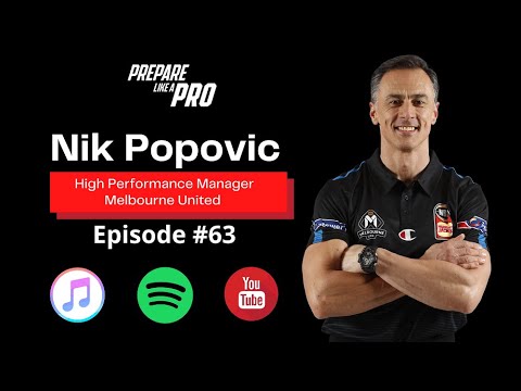 63 - Nik Popovic The High-Performance manager of Melbourne United