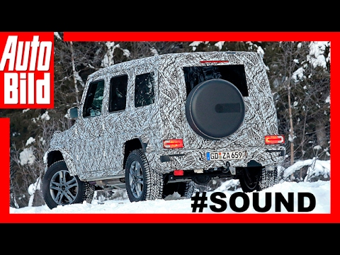 Erlkönig Mercedes-AMG G 63 (2017) Sound