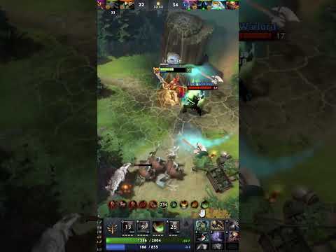 LEGION COMMANDER vs TROLL WARLORD LATE GAME FIGHT! DOTA 2