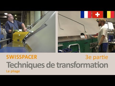 SWISSPACER Assemblage - Le pliage