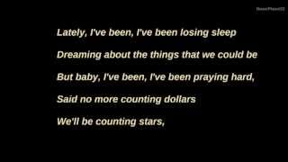 Counting Stars - OneRepublic Lyrics