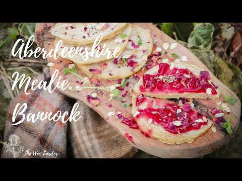Traditional Scottish Mealie Bannock Recipe Huntly Castle Ruins