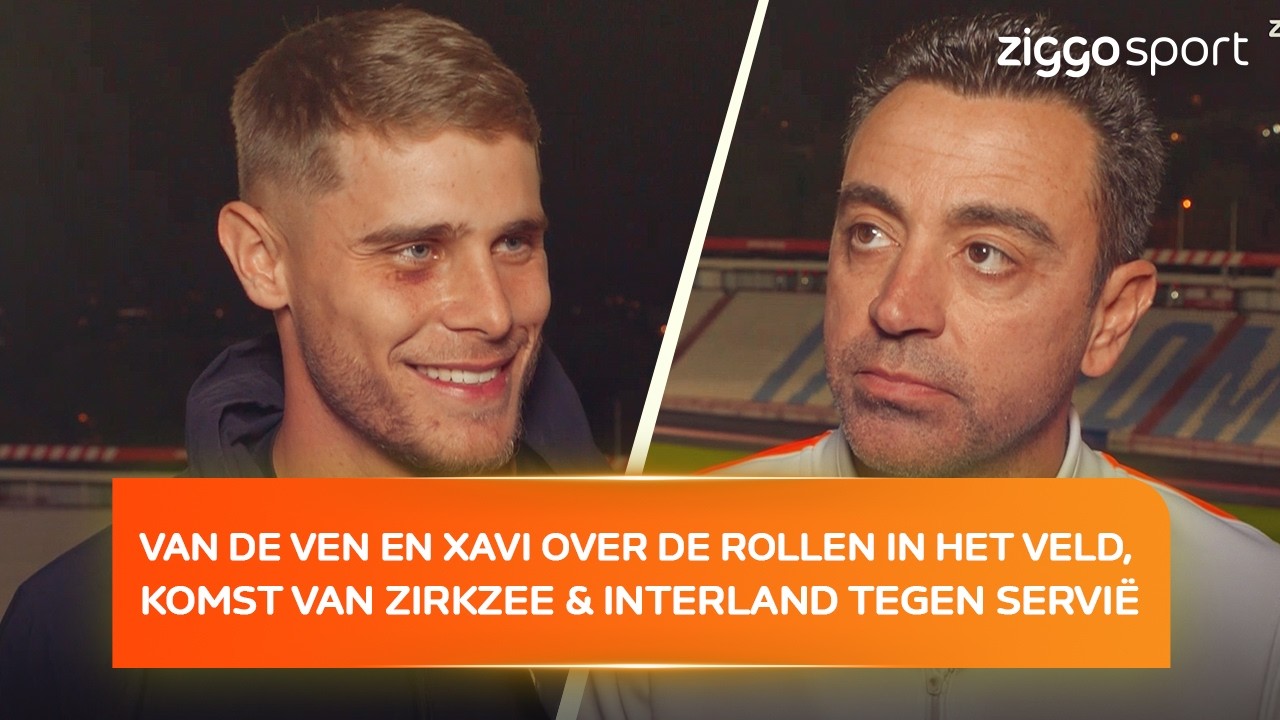 Xavi: ‘Zirkzee heeft alles wat we nodig hebben.' 🗣️ | Interview met van de Ven en Xavi