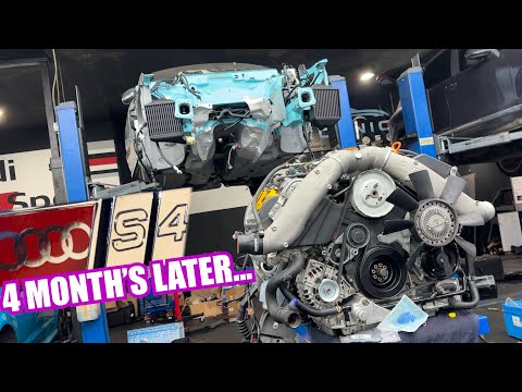 Ep10 What's the progress with the Audi S4 B5 project in the last 4 months? Why does it take so long?