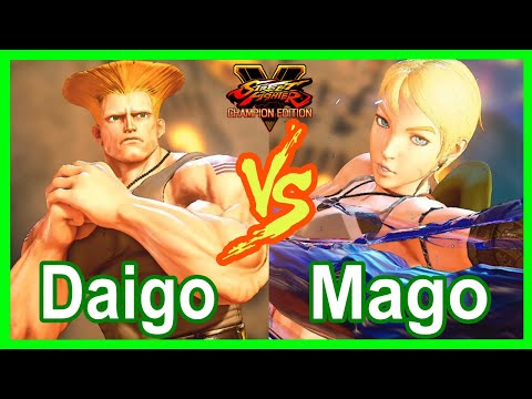 SFV Daigo (Guile) VS Mago (Cammy)
