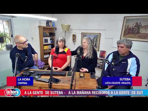 ELECCIONES EN SUTEBA: RECIBIMOS A LA LISTA CELESTE -VIOLETA