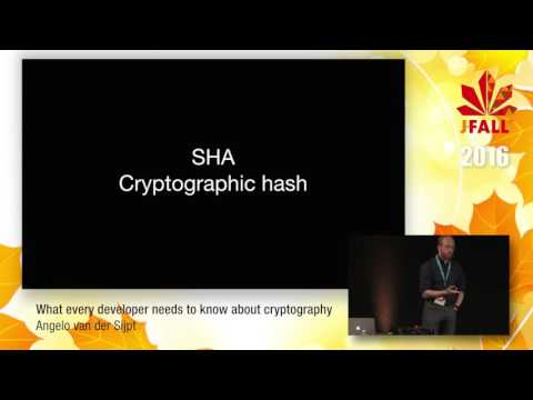 J-Fall 2016 Speaker Angelo van der Sijpt - What every developer needs to know about cryptography