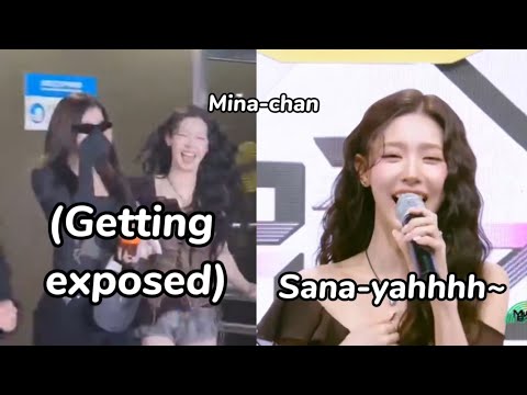 sana never beating the *dating allegations* with g-idle’s miyeon