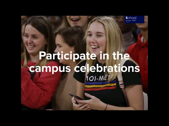 This is the International Week at MBS
