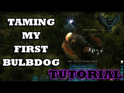 Ark Aberration: Taming My First Bulbdog - Tutorial