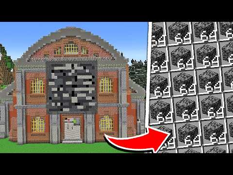 Ho costruito una fattoria di rocce in Minecraft Hardcore