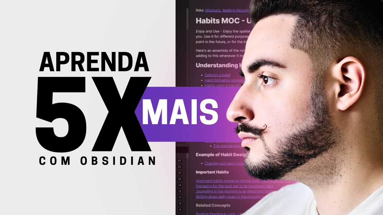 Aprenda OBSIDIAN para ESTUDOS em 20 minutos I Guia Prático