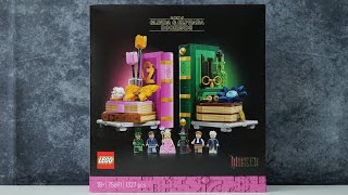 LEGO Wicked 75691 Glinda & Elphaba Bookends - LEGO Speed Build Review