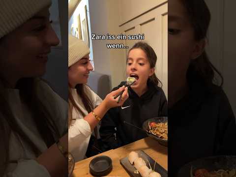 Zara hat’s sich am Ende fast übergeben❤️😂