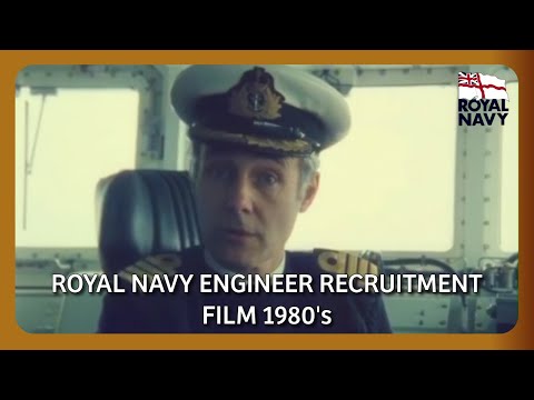 Engineering in the Royal Navy | 1980's | Recruitment Film | RN | Military