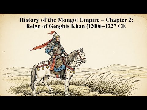 History of the Mongol Empire – Chapter 2: Reign of Genghis Khan (1206–1227 CE) #documentary