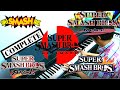 ALL SUPER SMASH BROS N64 Melee Brawl Wii U Ultimate INTROS For Piano IN ONE SITTING