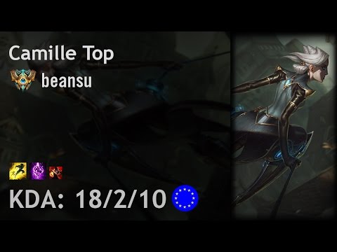 Camille Top vs Kled - beansu - EUW Challenger Patch 6.24