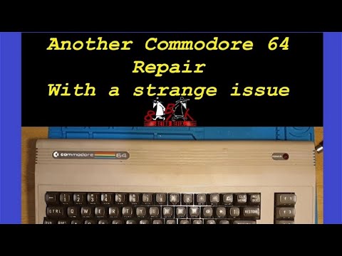 Another Commodore 64 repair with a strange issue ? Part 1