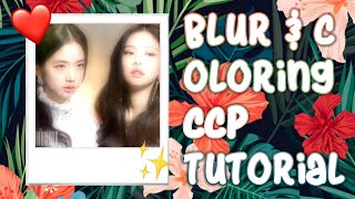 Download lagu Blur and Coloring ccp tutorial mp3