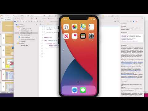 XCode Hello World Application and Project Structure