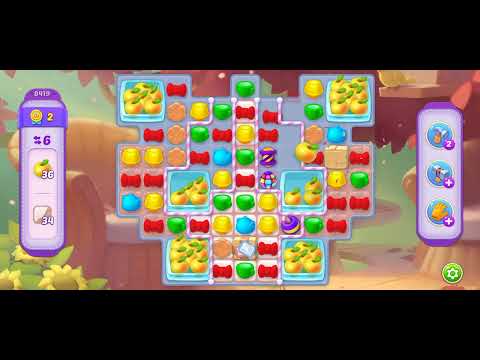 Homescapes level 8419 Hard level