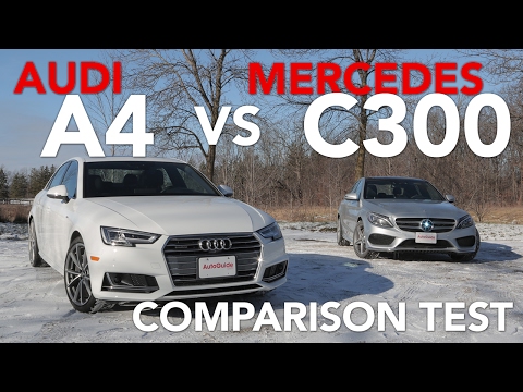 2017 Audi A4 2.0TFSI Quattro vs 2017 Mercedes-Benz C300 4Matic