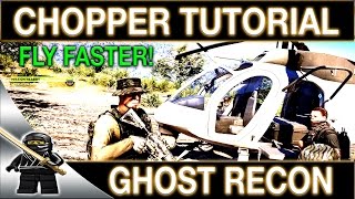 Ghost Recon Wildlands Helicopter Tutorial - How To Fly A Helicopter in GRW and Dodge SAMs