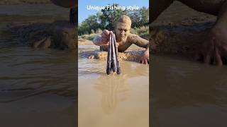 Download lagu Unique Fishing Style. Best Fishing Method . big fish Catch in river deep water. #fish #fishing mp3