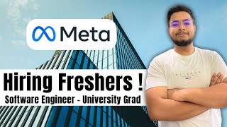 Meta Hiring Freshers ! | Software Engineer (University Grad) - Bangalo