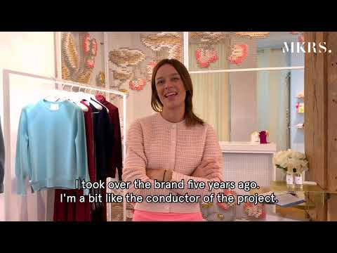 Charlotte de Fayet, creative director of fabled knitwear brand 'Molli' | Makers Paris | MKRS.