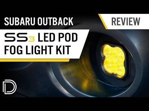 05-09 & 13-19 Subaru Outback SS3 LED Fog Light Kit | Diode Dynamics