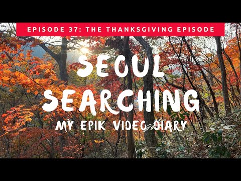 Seoul Searching: My EPIK Video Diaries | Ep. 37 The Thanksgiving Episode