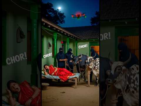 ड्रोन वाले चोरो ने एक महिला के साथ क्या किया….#chor #chori #drone #dron #facts