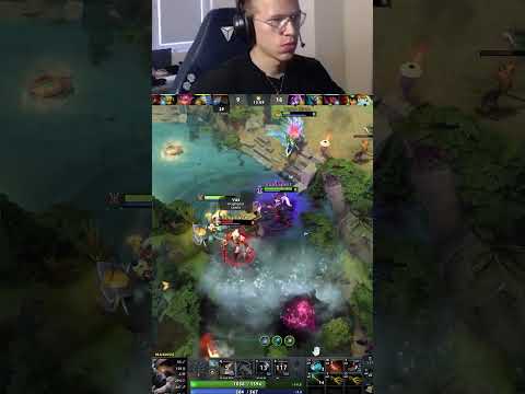 BEAUTIFUL TOPSON'S OUTPLAY ON MAGNUS IN DOTA 2 #dota2 #gamer #gaming #outplay #twitch #gameplay