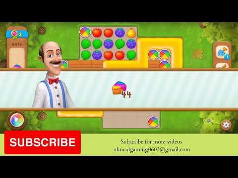 Gardenscapes 8875 level | 8876 | Super Hard level | Campfire Stories